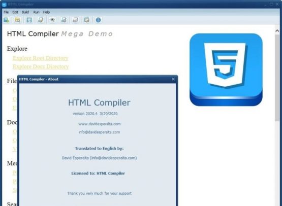 HTML Compiler v2020 Offline Installer Download