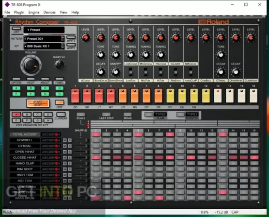 Roland – VS TR-808 VST Offline Installer Download